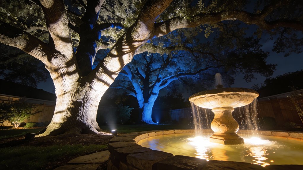 enchanting nighttime landscape lighting