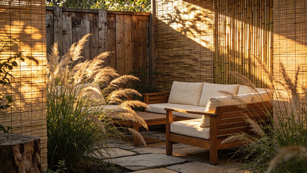 privacy with stylish barriers