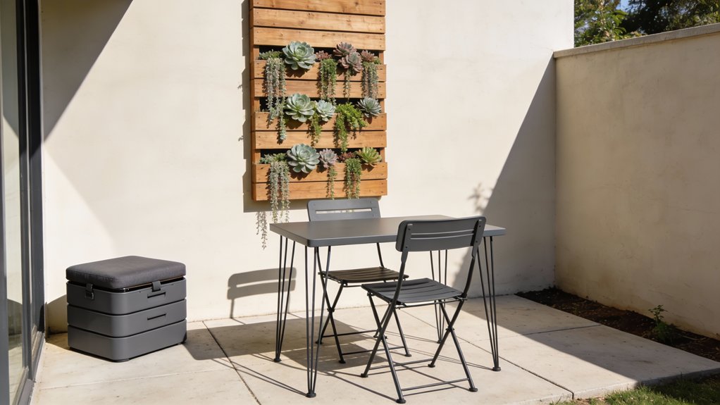 space saving outdoor furniture options